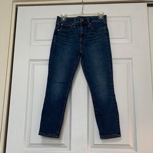 GAP Skinny Fit High Rise Blue Women's Jeans Normcore